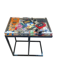 Jaren 80 Epoxy Tafel Van Art By Screamer