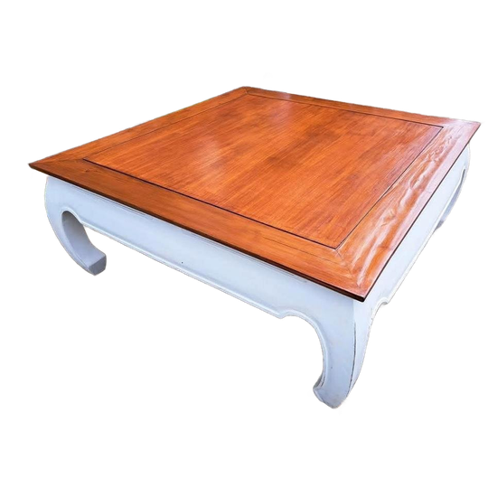 Grote Oosterse Opium Tafel. 110x110cm En 45cm Hoog. 1