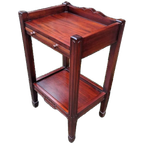 Klassiek Engels Bijzettafel, Haltafel, Telefoontafel Afm. 45 thumbnail 1