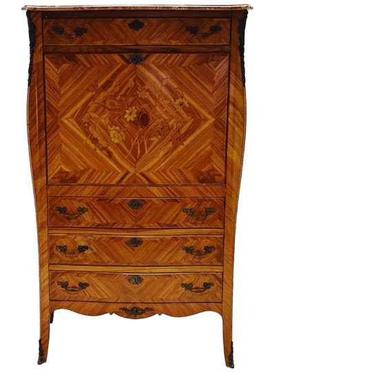 Antieke Secretaire Kast 1