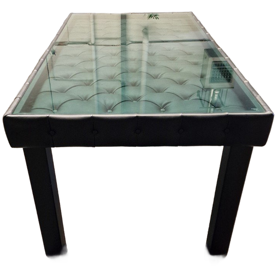Caleb Eetkamertafel (Dt 100×180) – Zwart 1
