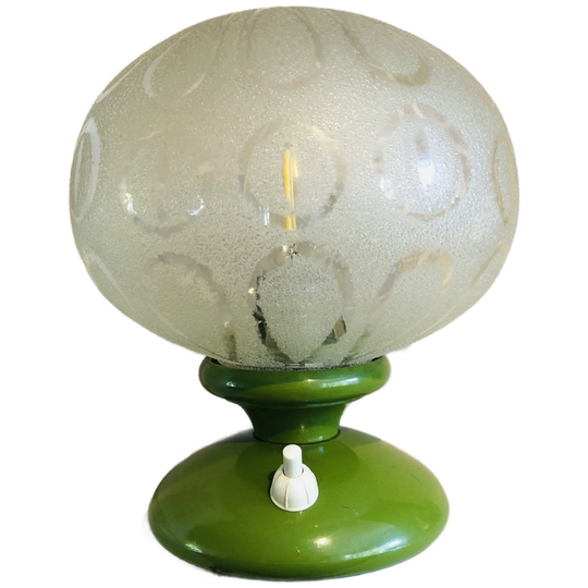 Retro Tafellamp Groen Frame 1