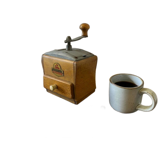 Vintage Houten Koffiemolen Zassenhausen Mokka 1