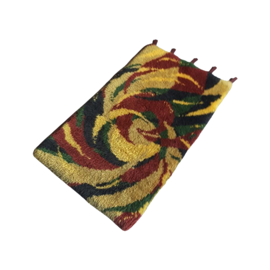 Vintage Wandkleed Retro Wandkleed Wollen Kleedje 1