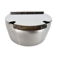 Metallurgica - Motta Motta - Suikerpot - Italie - 18/10 Inox - 2000