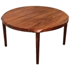 Vintage Deense Salontafel, Massief Teak, John Boné thumbnail 1