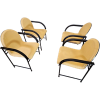 Vintage Arco Eetkamerstoelen (4)