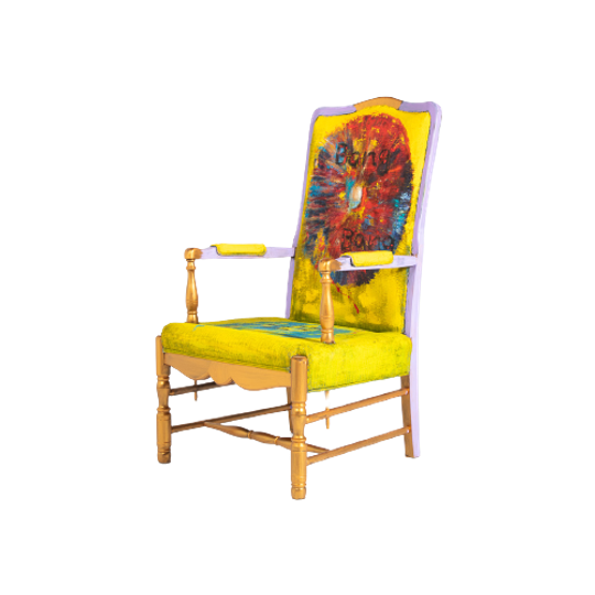 Marie Von Kraemer Unique Art Sculpture, Armchair 1