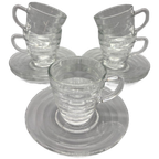Set Glazen Kop En Schotels Bormioli Rocco 10 Delig thumbnail 1