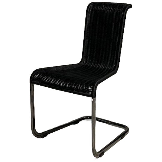 Tecta | B20 Eetkamerstoel Vintage Design Eettafelstoel Zwart 1