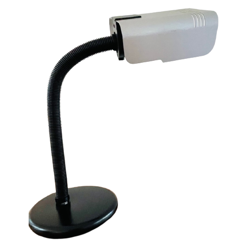 Vintage Targetti Lamp. Targetti - Sankey. Italiaanse Design Lamp. Rvs 1970’S Bureaulamp.
