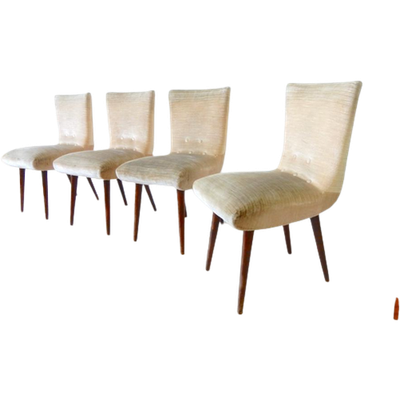 4 X Retro Vintage Stoel Eetkamerstoel Jaren 60 Stoelen