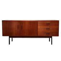 Vintage Teak Minimalistisch Dressoir Sideboard