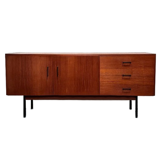 Vintage Teak Minimalistisch Dressoir Sideboard 1