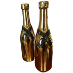 Nieuwe Champagne Bottle Vase, Vaas....Chique De Friemel🥂 thumbnail 1