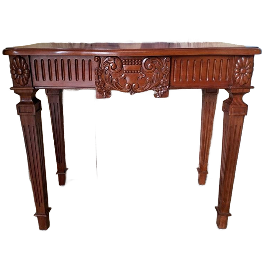 Klassieke Mahonie Houten Sidetable, Haltafel, Wandconsole 1