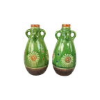 Duo Vazen In Vlaams Aardewerk 28Cm thumbnail 1