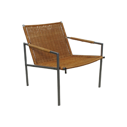 Lounge Chair Model Sz01 By Martin Visser For 'T Spectrum The Netherlands, 1965