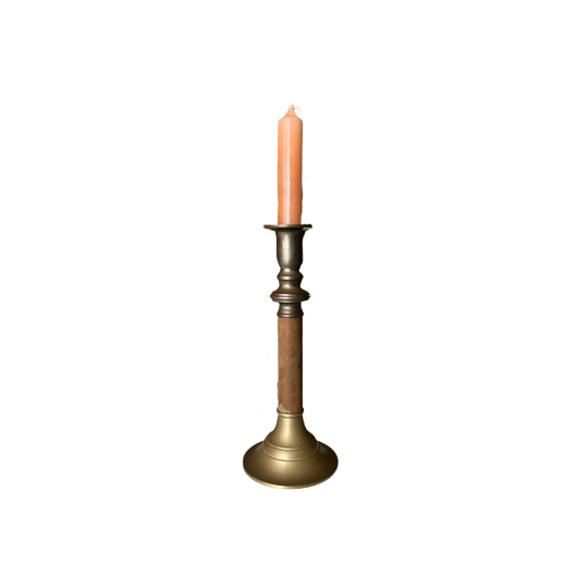 Kandelaar Messing & Metaal Vintage 1