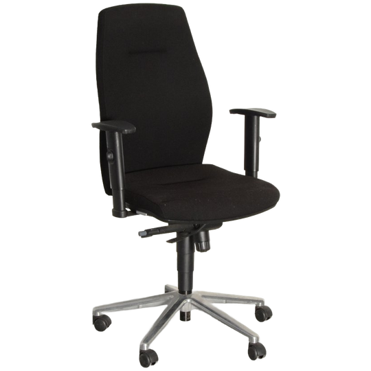 Frontseat Bureaustoel, Zwart, 1d Armleggers 1