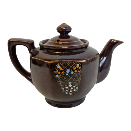 Vintage Handpainted Theepot Buckingham | Kerst 1