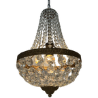 10 Beschikbaar ! Zakkroonluchter Kristal Kroonluchter Hanglamp Vintage Stijl Prijs Per Stuk thumbnail 1
