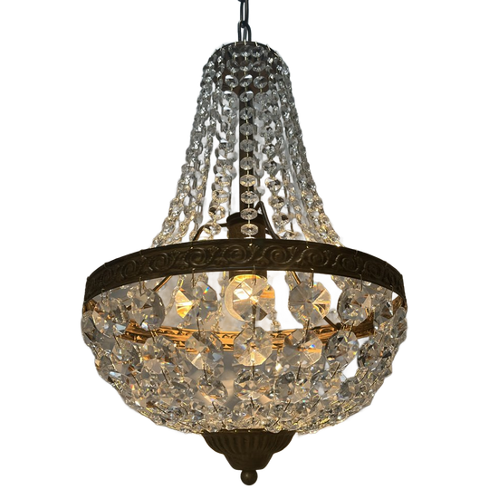 10 Beschikbaar ! Zakkroonluchter Kristal Kroonluchter Hanglamp Vintage Stijl Prijs Per Stuk 1