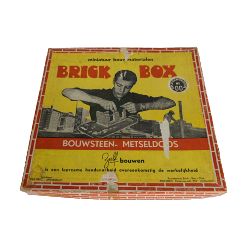 Brick Box - Miniatuur Bouwstenen - No 1 - Multirec - 1950-1959