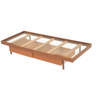 Vintage Daybed Van Teakhout Gemaakt In De Jaren ’60