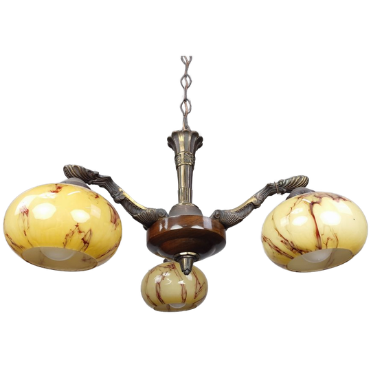 Antieke Art Deco Luster 1