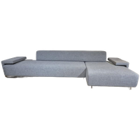 Moroso Lowland Hoekbank - Grijs - Stof - Design - Zgan