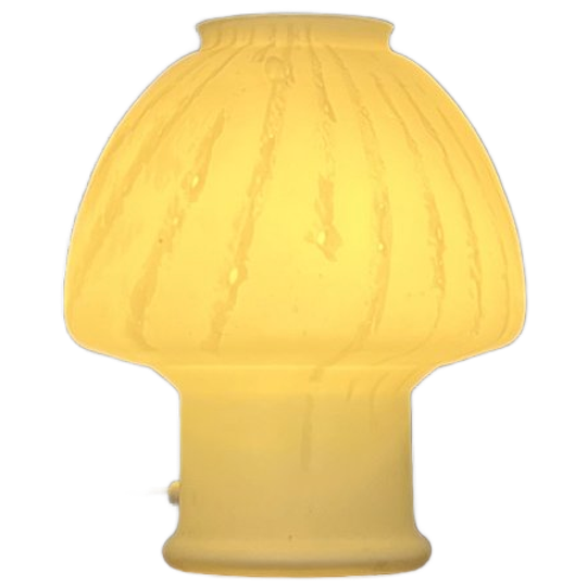 Vintage Murano-style Mushroom Table Lamp 1