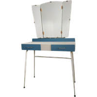 Kaptafel Mcm Rawi Vintage Jaren 50-60 Bauhaus Style Dutch Design