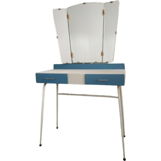 Kaptafel Mcm Rawi Vintage Jaren 50-60 Bauhaus Style Dutch Design 1