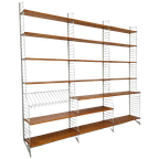 Mid-Century Nisse Strinning Wandmeubel String Design Ab Wandmeubel 1950’S thumbnail 1