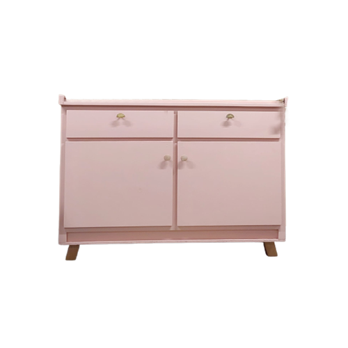 Scandinavisch Roze Commode