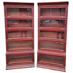 Klassieke Mahoniehouten Globe Wernicke Stijl Boekenkast , A thumbnail 1