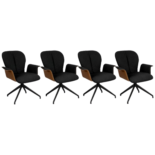 Bert Plantagie | Set Van 4 Eetkamerstoelen Blake Donna 1