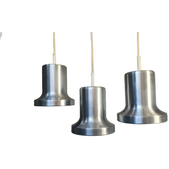 3 X Raak Amsterdam Chromen Hanglampen 1