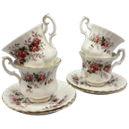 Royal Albert Lavender Rose Set Dames Kop En Schotels 8 Delig thumbnail 1