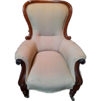Engelse Fauteuil Stoel. thumbnail 1