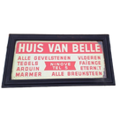 Blikken Reclameplaat Huis Van Belle België🏠 thumbnail 1