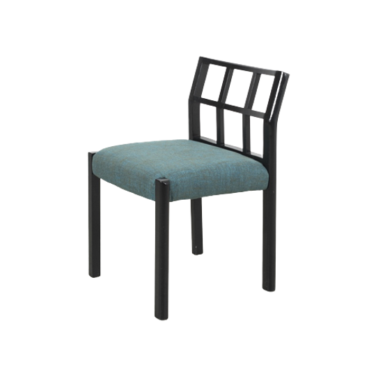 Zwart Houten Eetkamerstoel 66844 1
