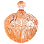 Artdeco Rosaline Kristallen Sieradendoos Roze 1930’s thumbnail 1