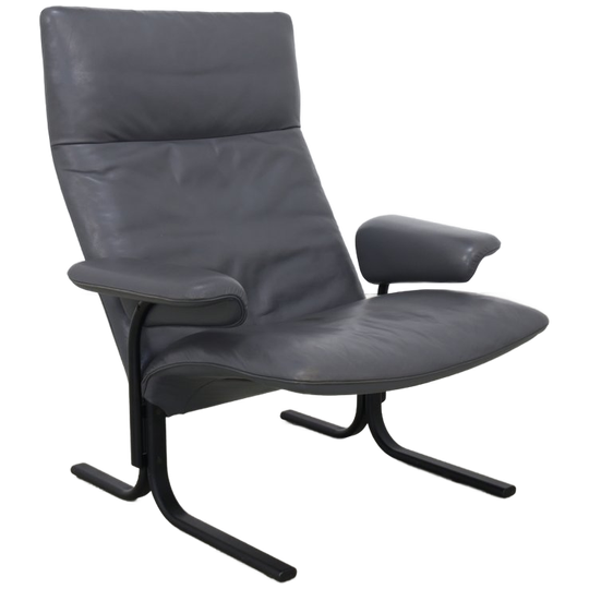 Vintage Lounge Chair In Leather Ds 2030 De Sede, 1980s 1