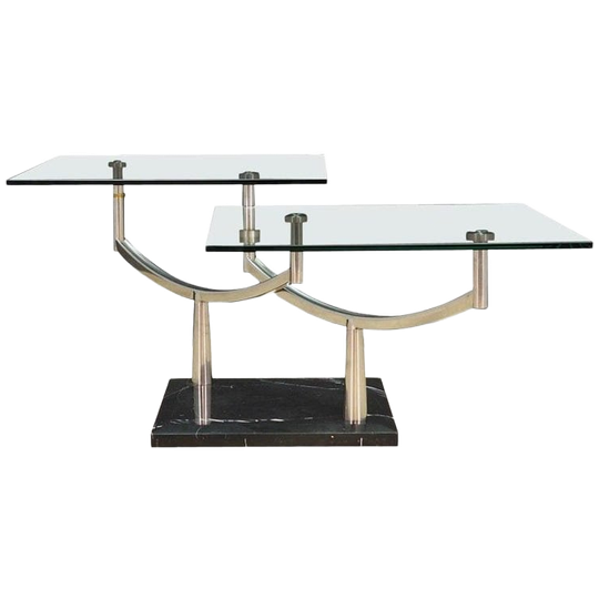 Metal Coffee Table, Danish Design, 1990s, Production: Denmark 1