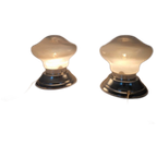Een Paar Mazzega Murano Tafel Lampen Vintage Design. thumbnail 1