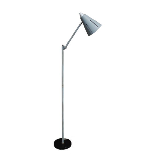 Zonneserie Vloerlamp, H. Busquet Hala Zeist, 1950s 1