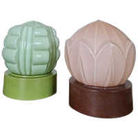 2 Art Deco Thabur Lampen