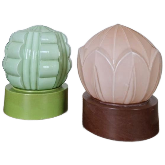 2 Art Deco Thabur Lampen 1